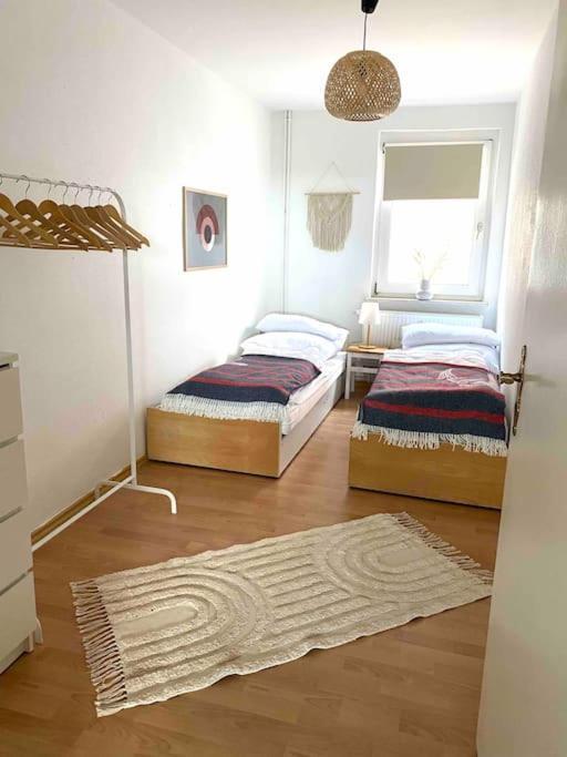 Ferienwohnung Nr. 1 Terrasse Bodden Kanu Bootssteg Zudar Buitenkant foto